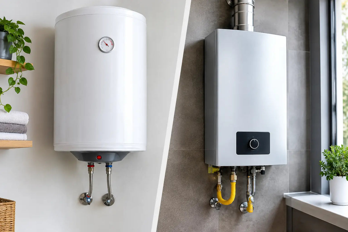 Calentador eléctrico versus gas: ¿cuál elegir?
