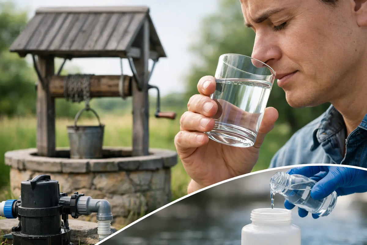 ¿El agua del pozo huele? Causas y soluciones
