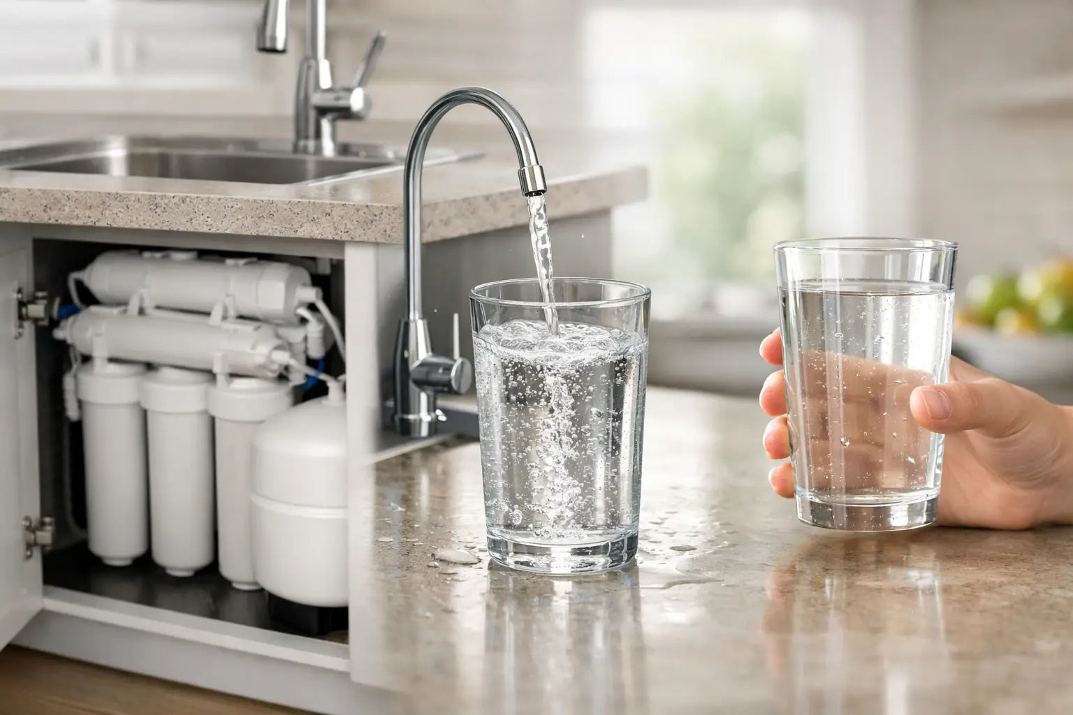 Ósmosis inversa: agua de calidad en casa