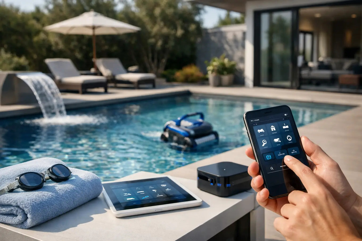 Automatización de piscinas: control total en casa