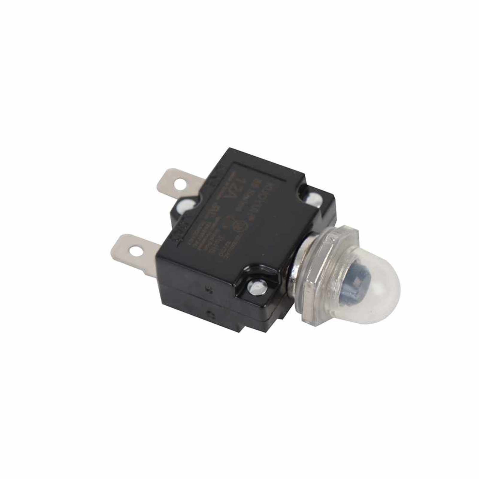 Protección de sobrecarga, 12A, 250V, para caja de control AQUA PAK de 1.5 HP modelo CCQA 1.5230. Modelo: 007-001-D-087