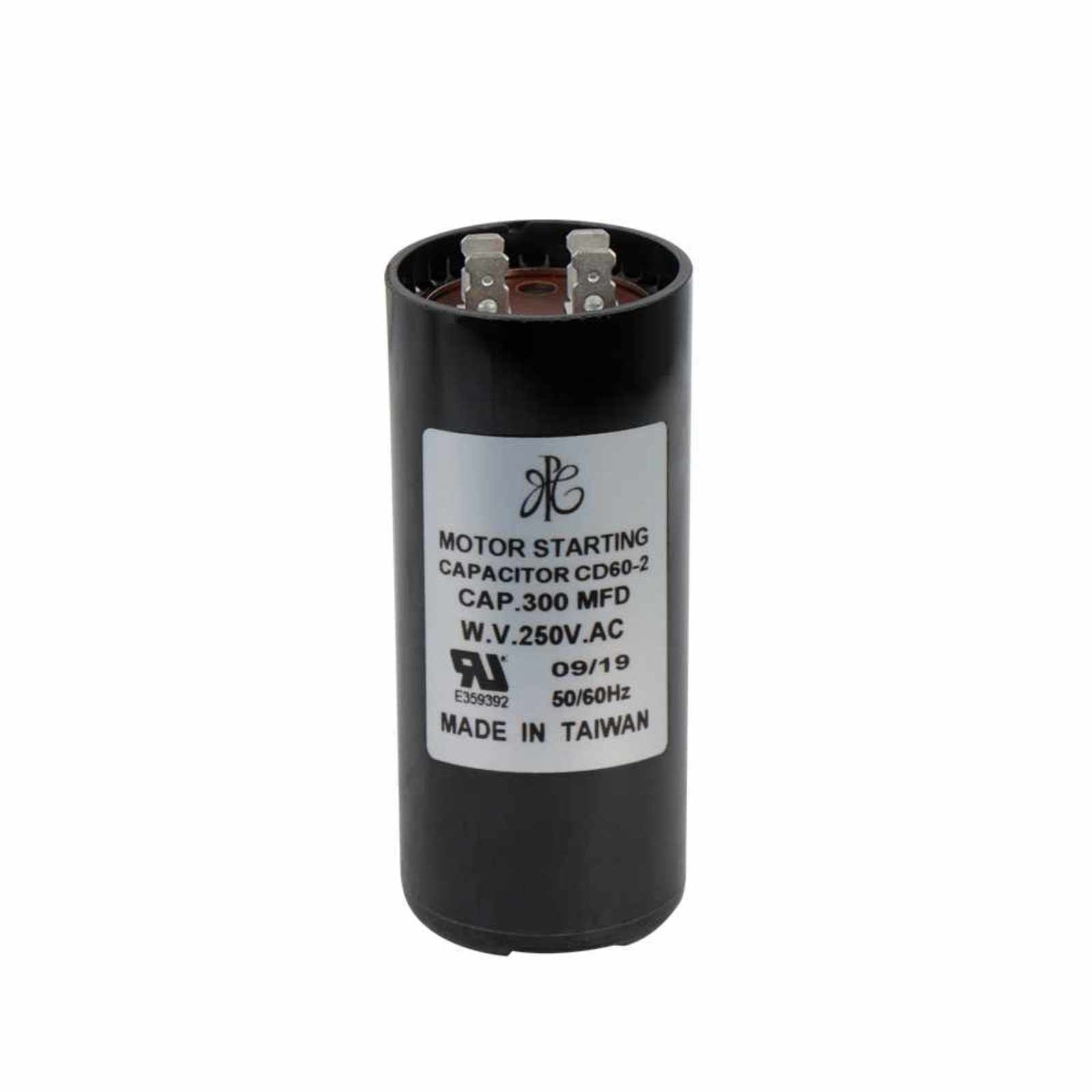 Capacitor de arranque 300MF, 250V, para la caja de control AQUA PAK de 3 HP modelo CCQA 3230. Modelo: 007-001-D-109