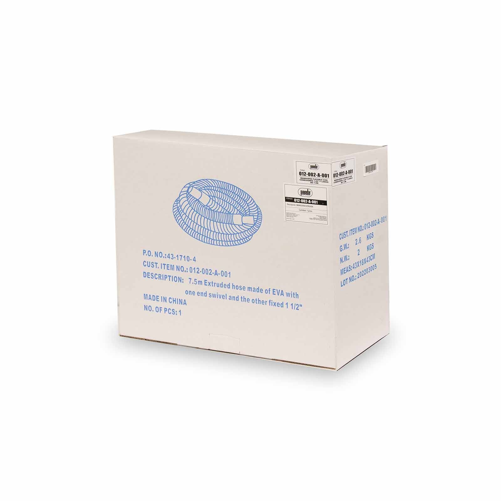 Manguera flexible. Modelo: 012-002-A-001