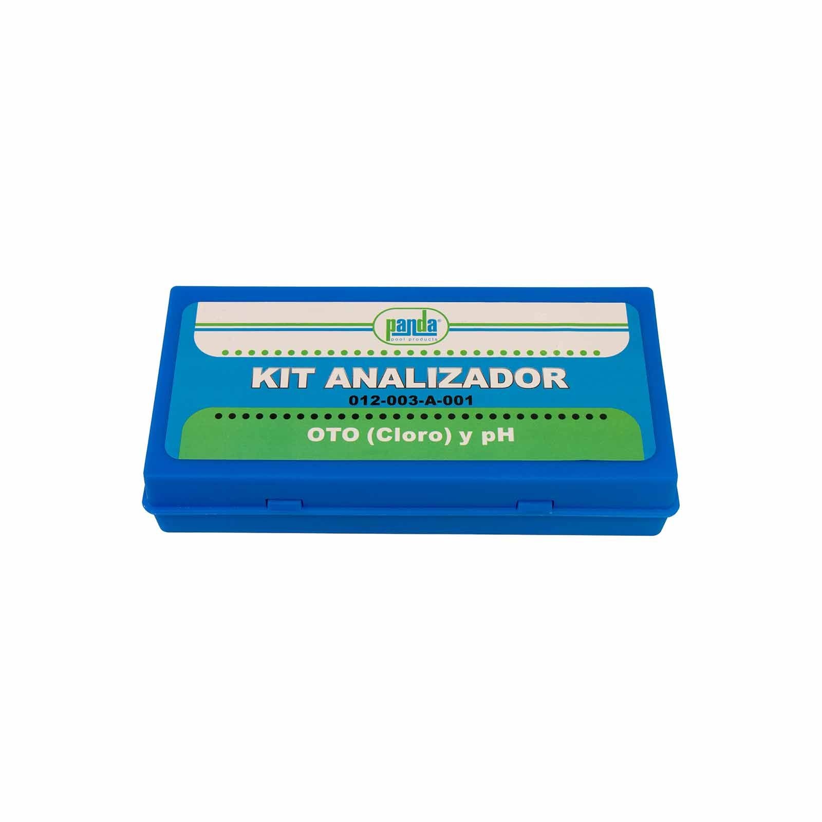 Kit analizador de cloro y pH. Modelo: 012-003-A-001