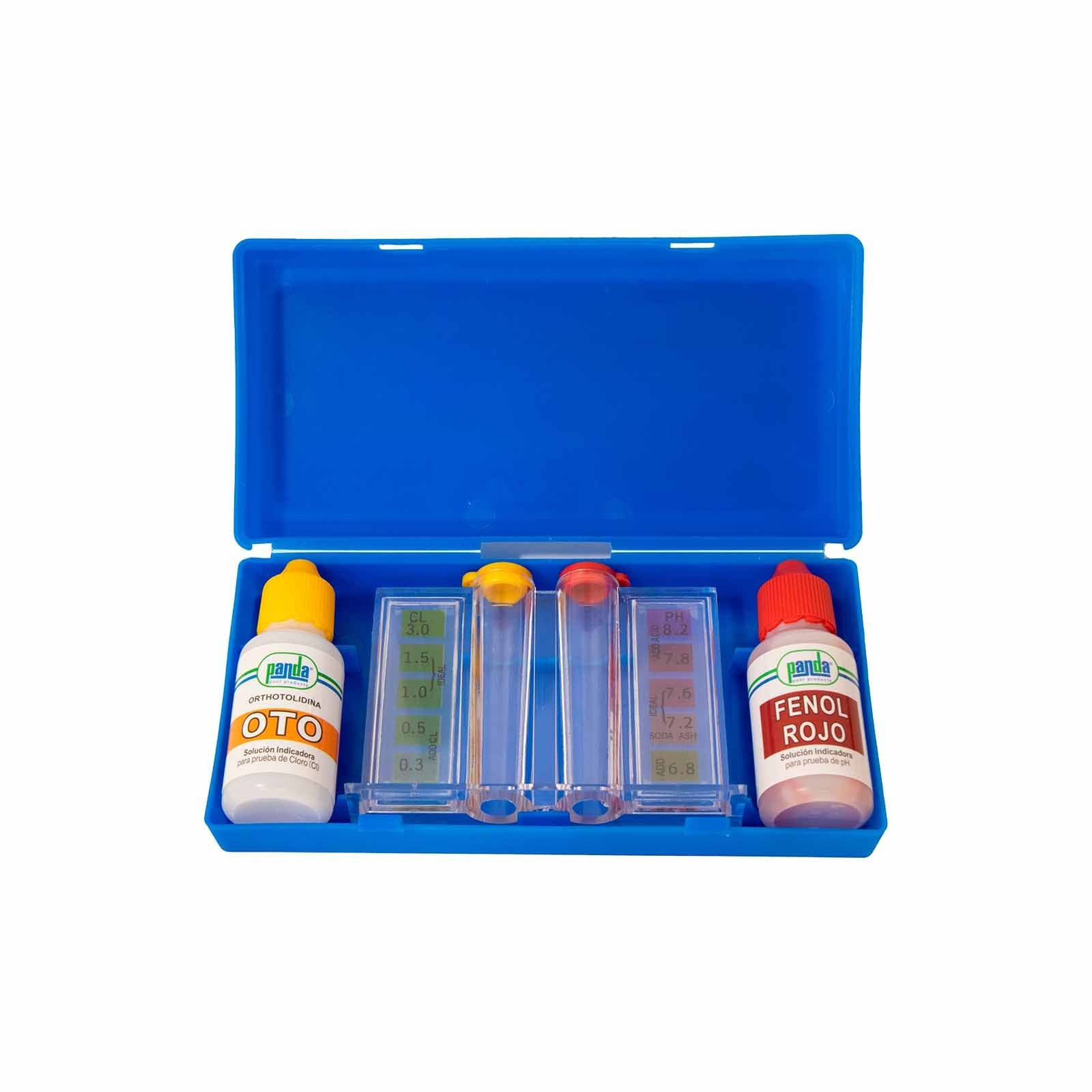 Kit analizador de cloro y pH. Modelo: 012-003-A-001