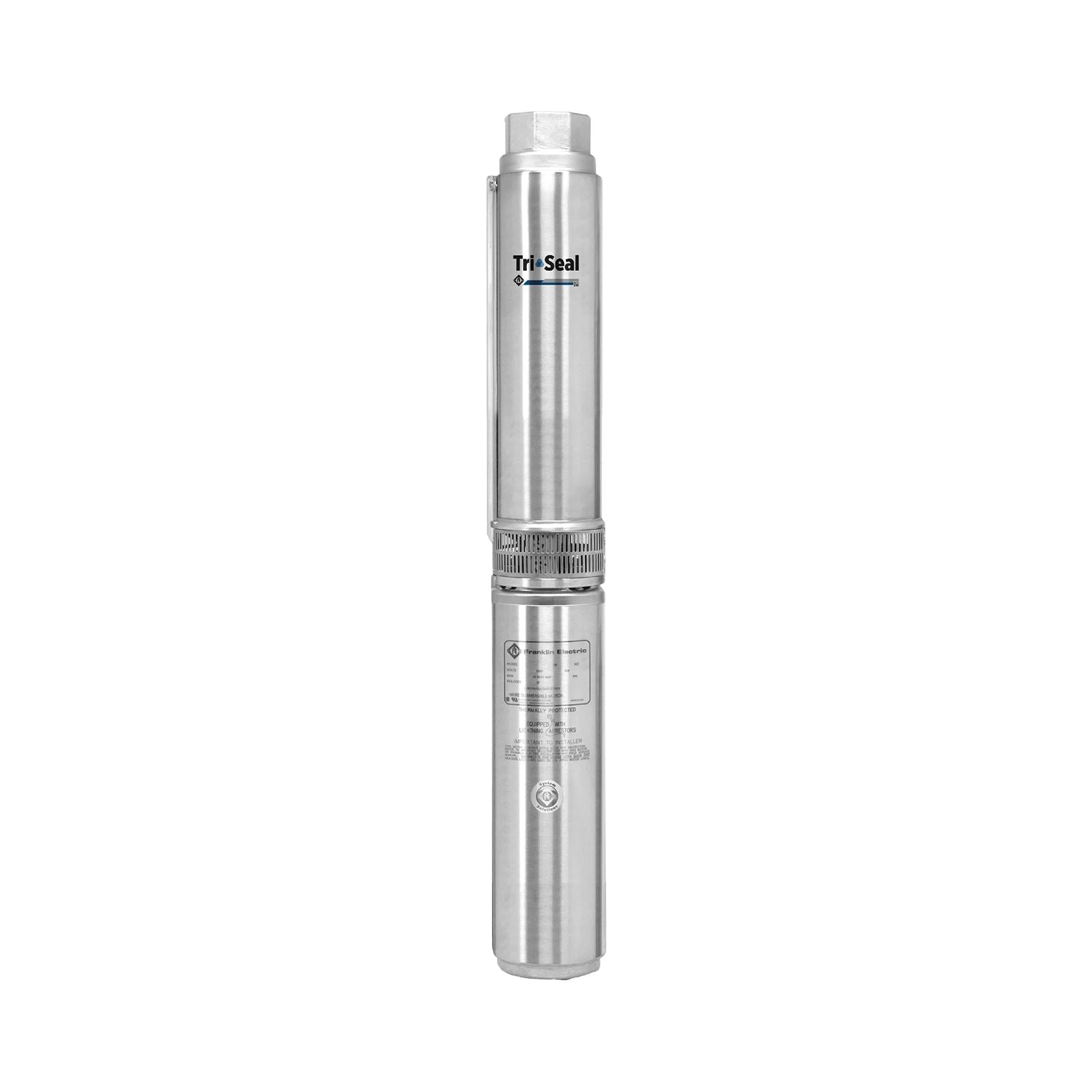 FRANKLIN ELECTRIC Modelo EBTRI25-10-2303HS — Electrobomba sumergible para agua limpia 1 HP 4"
