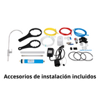 Sistema de Ósmosis Inversa Purikor PKRO100-6UVPM - 100 GPD con luz UV