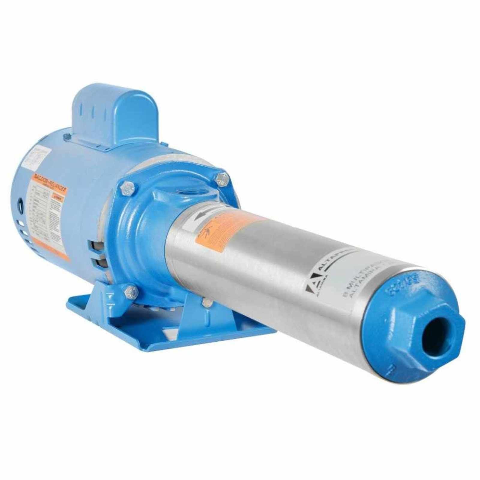 Motobomba de superficie multietapas horizontal para alta presión. Modelo: ALTAPRES 03P10M