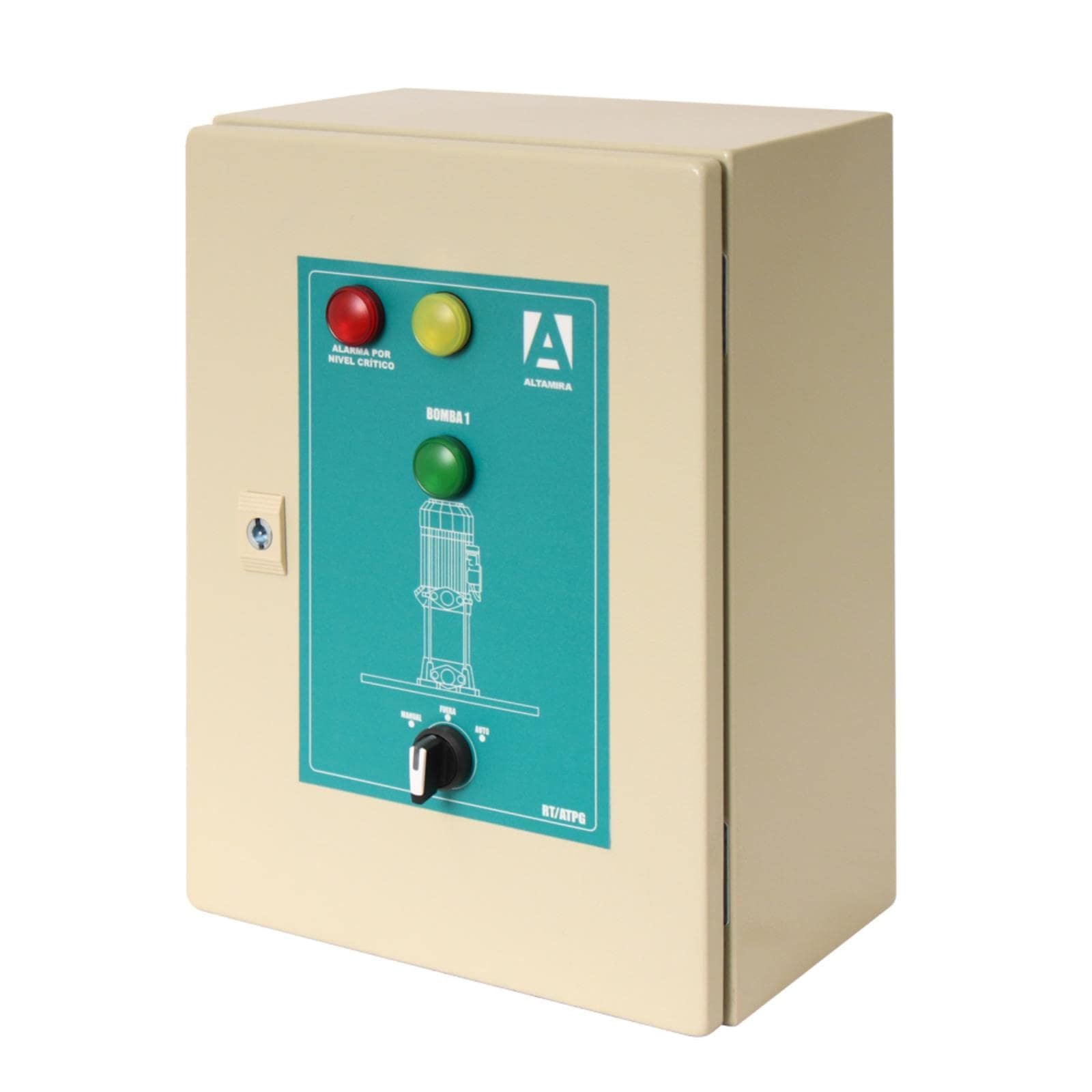 Arrancador a tensión plena con interruptor termomagnético y protecciones DST. Modelo: ATPIT40440/DST