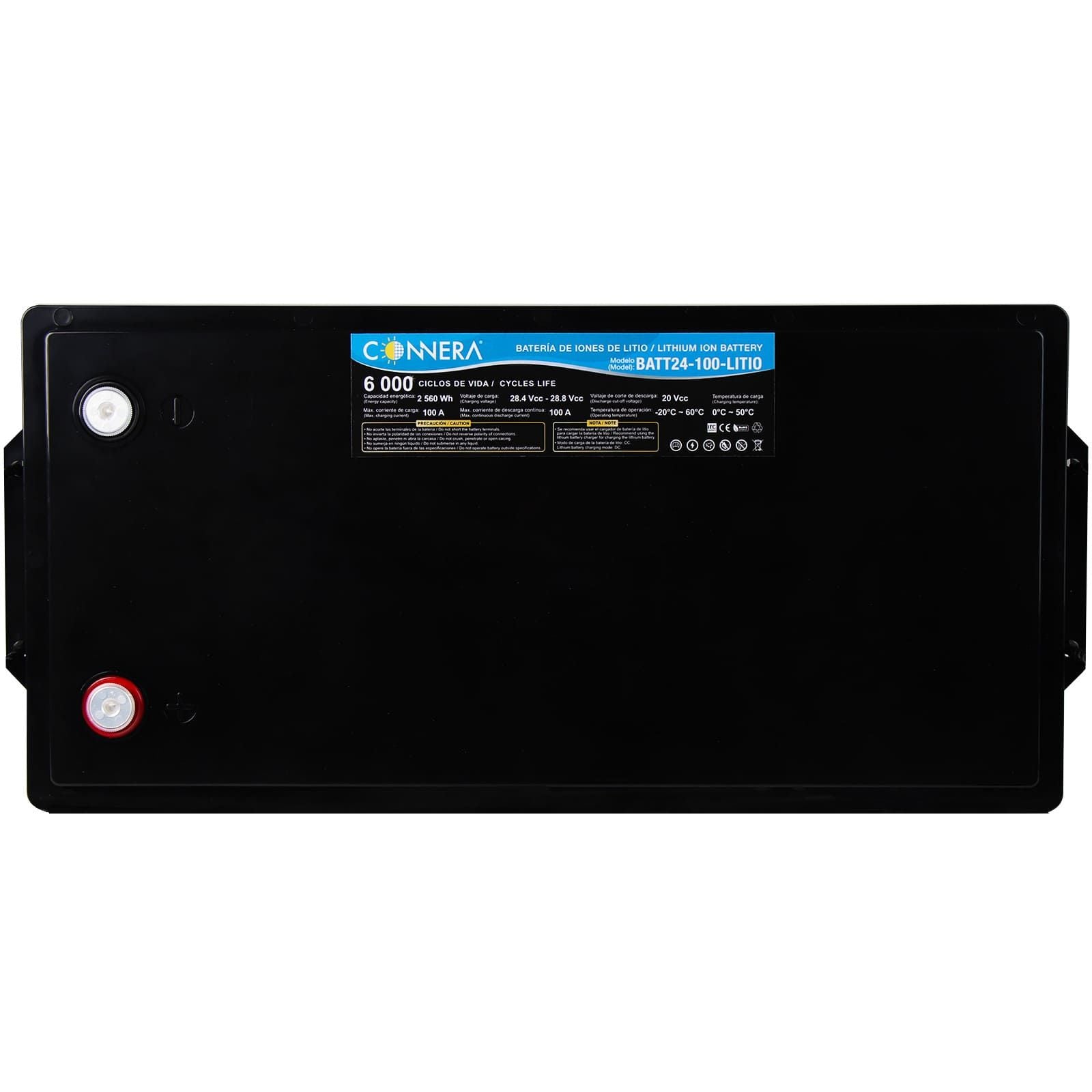 Batería de LITIO LifePO₄. Modelo: BATT24-100-LITIO