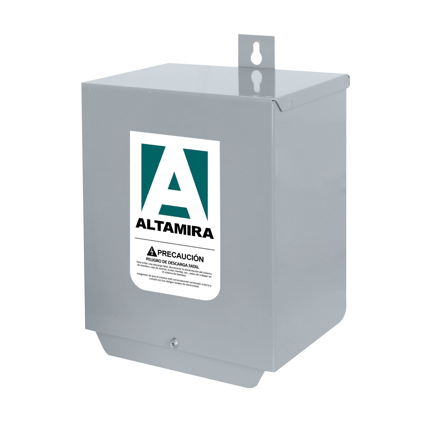 ALTAMIRA Modelo CCAE 5230 — Cajas de control para motores sumergibles monofásicos 5 HP