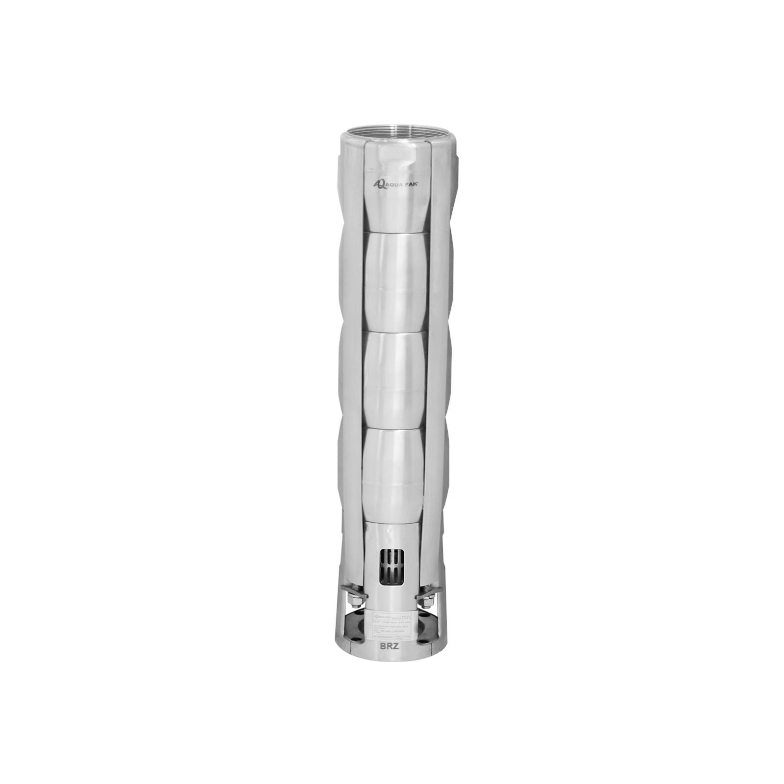 AQUA PAK Modelo BRZ10 R500-27 — Bomba sumergible para pozo profundo y agua limpia 50 HP 6"