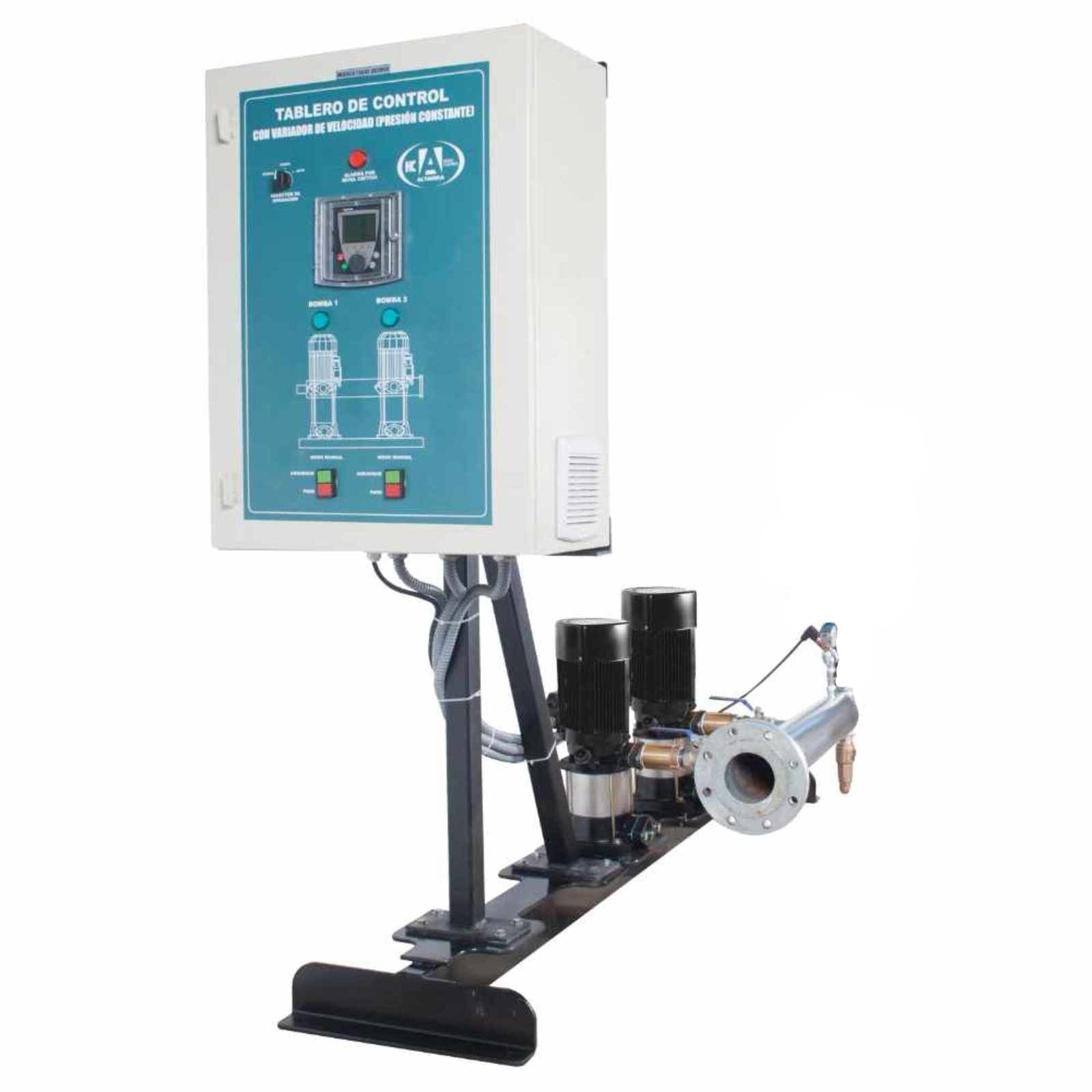 Presurizador múltiple de presión constante. Modelo: PDV-JOB2R551023