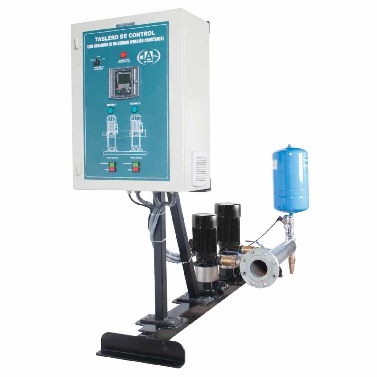 Presurizador múltiple de presión constante. Modelo: PDV-JOB2R30623