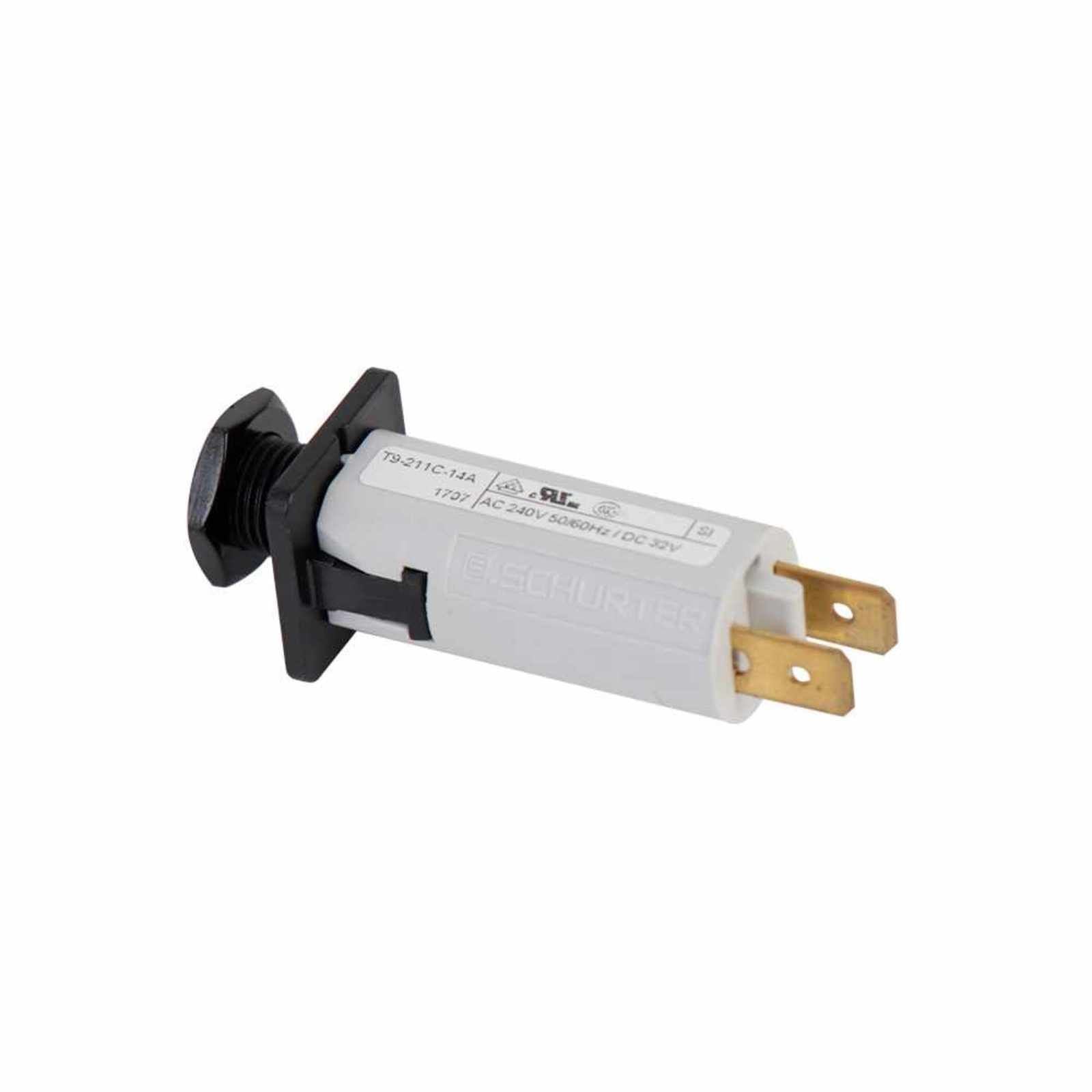 Klixon de 16 A para las bombas PRISMA25, PRISMA45N, SILEN, SILEN2. Modelo: E-198811