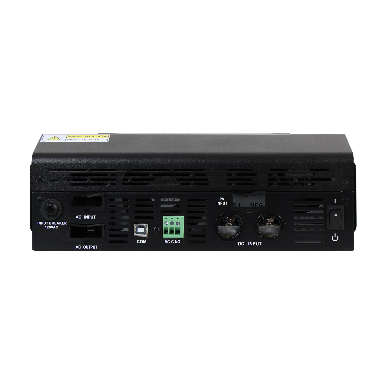 Inversor multifuncional para sistemas aislados. Modelo: ENERJI1000-12V/120