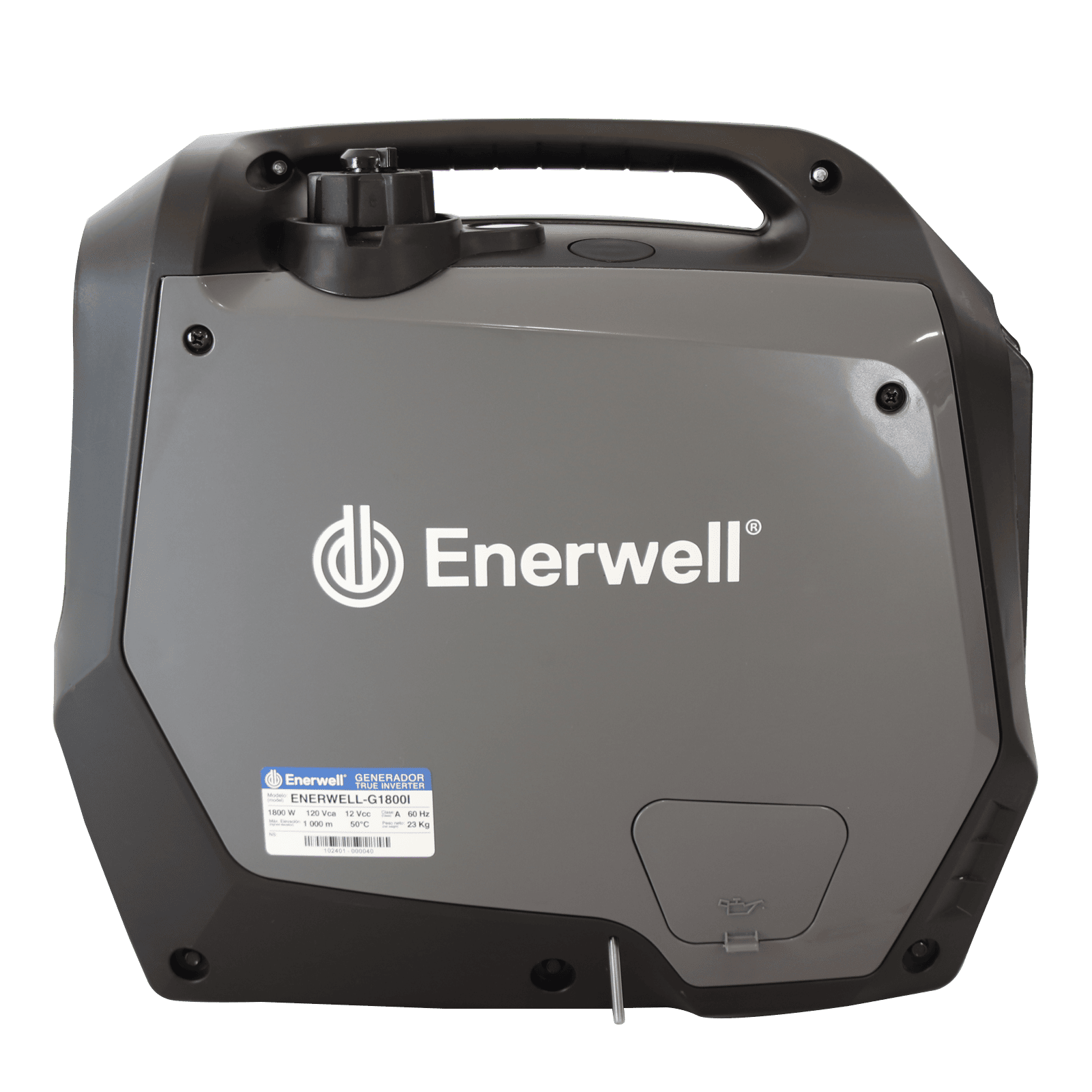 Generador portátil a gasolina (True Inverter). Modelo: ENERWELL-G1800I