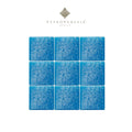 Mosaico azul Cancún 2×2 cm para piscina (2.14 m2) – Vetro Venezia. Modelo: B011