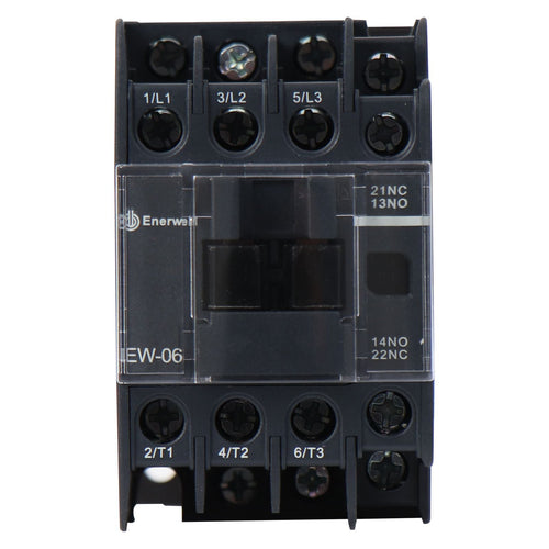 Contactor magnético ENERWELL. Modelo: EW-CR-06-R