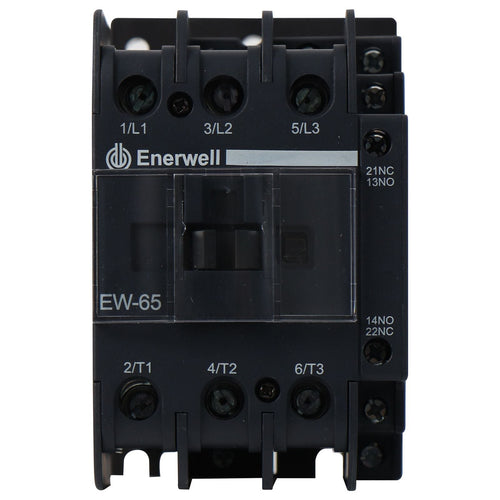 Contactor magnético ENERWELL. Modelo: EW-CR-65-R