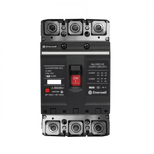 Interruptor termomagnetico. Modelo: EW-ITM3P-160