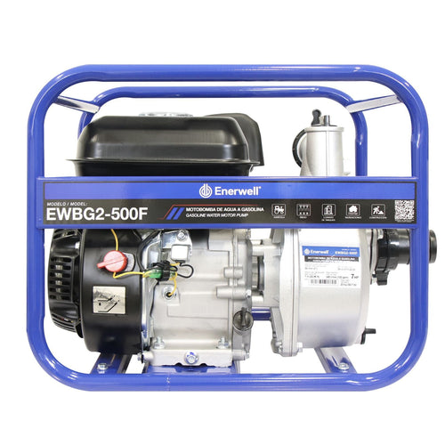 Bomba de agua con motor a gasolina. Modelo: EWBG2-500F