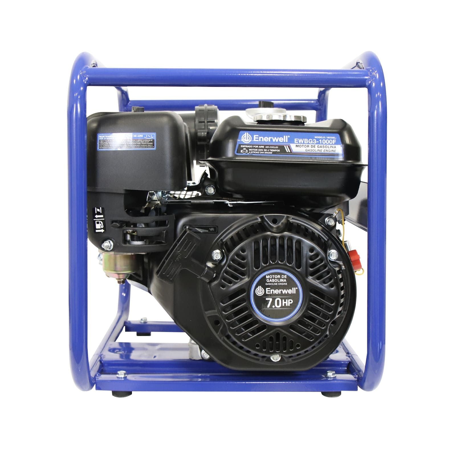 Bomba de agua con motor a gasolina. Modelo: EWBG3-1000F
