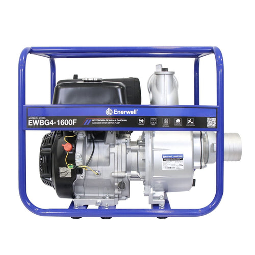 Bomba de agua con motor a gasolina. Modelo: EWBG4-1600F