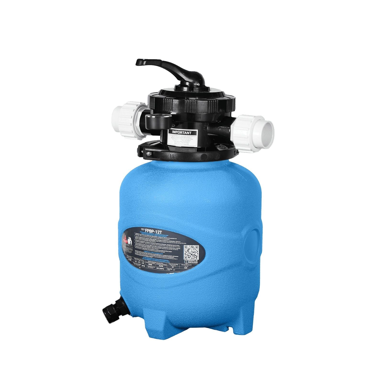 Filtro de arena para piscina. Modelo: FPBP-12T