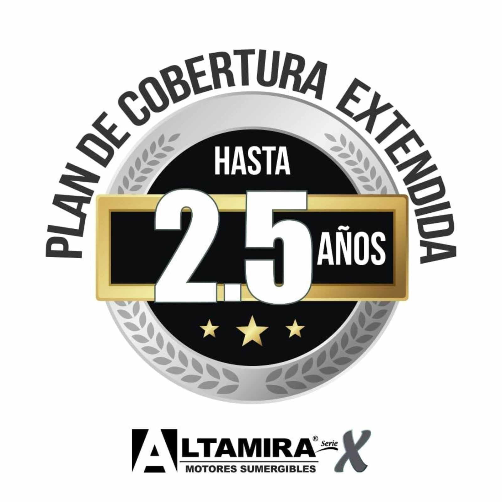 Cobertura adicional de 1.5 años para motores serie X. Modelo: EXTG-1.5A-MSX-10