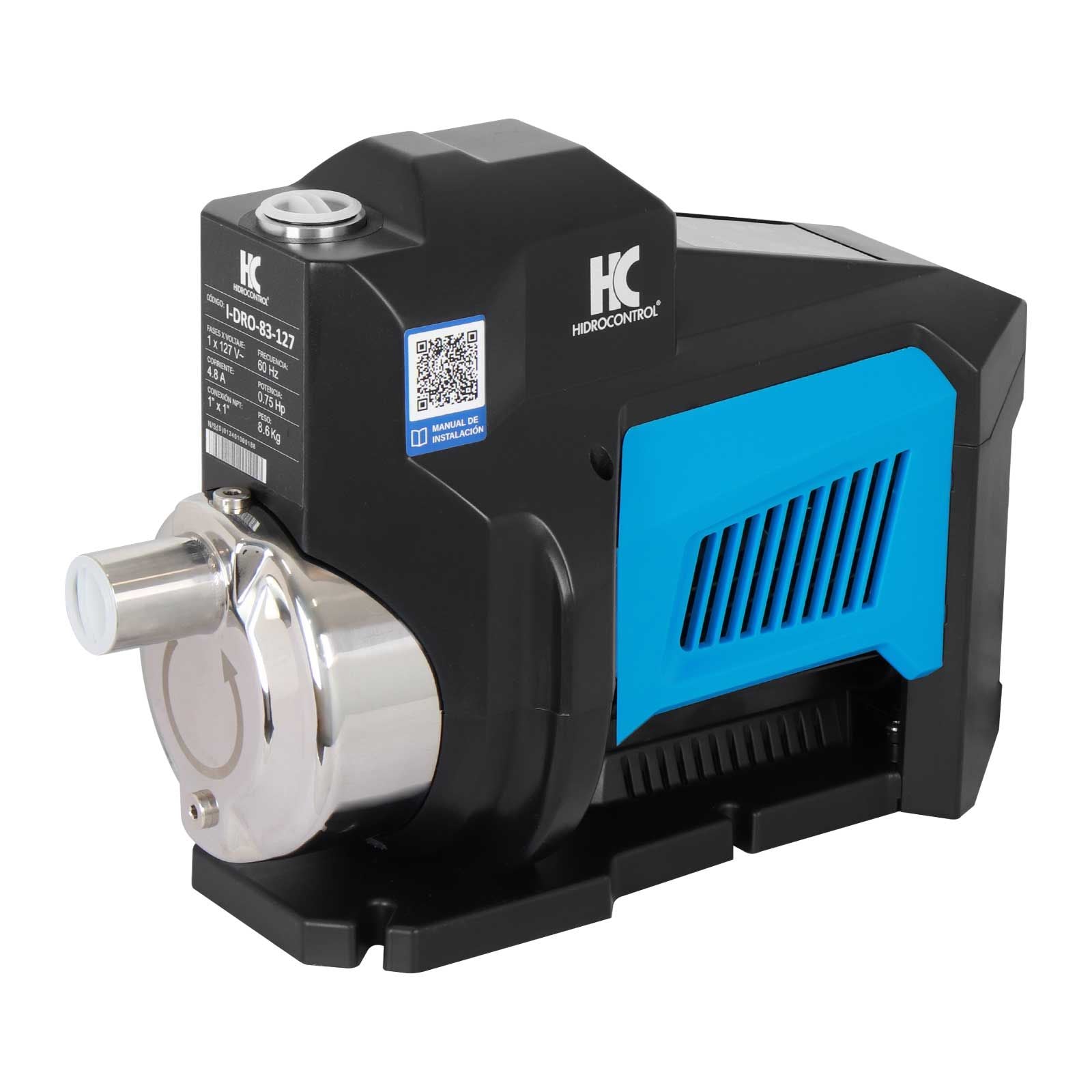 Presurizador inteligente inverter de presión constante. Modelo: I-DRO-83-127