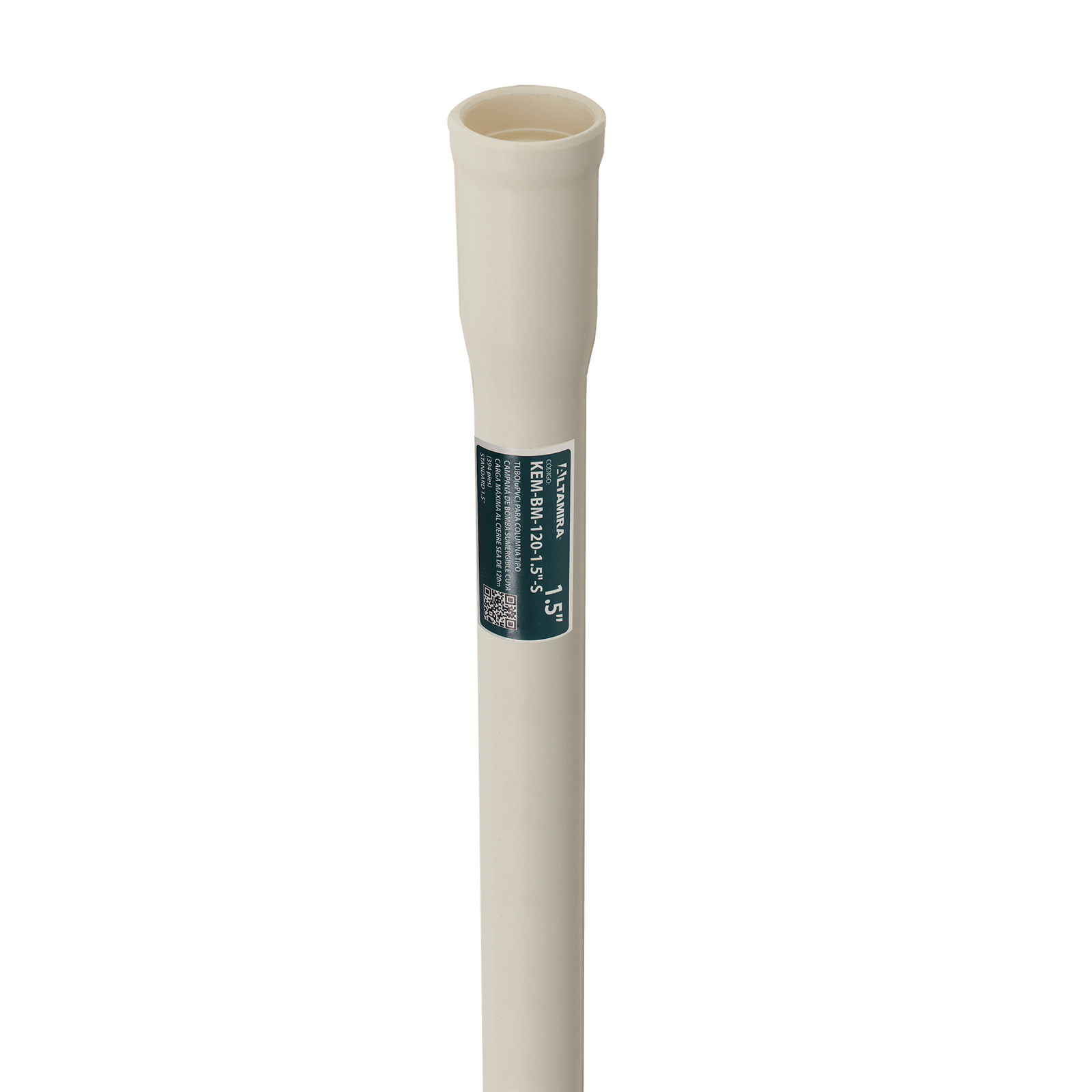 ALTAMIRA Modelo KEM-BM-120-1.5"-S — Tubería para columna 1.5"