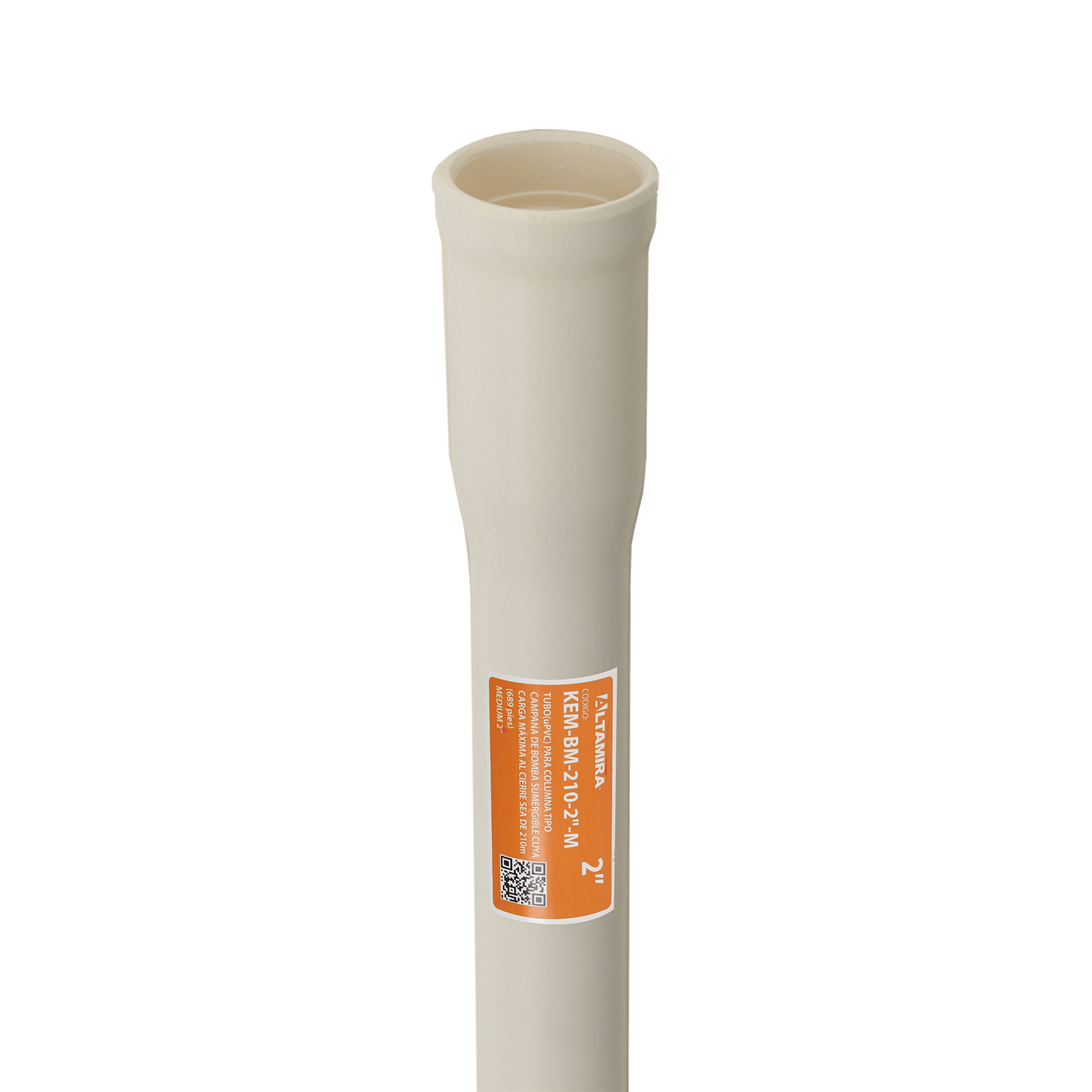 ALTAMIRA Modelo KEM-BM-210-2"-M — Tubería para columna 2"