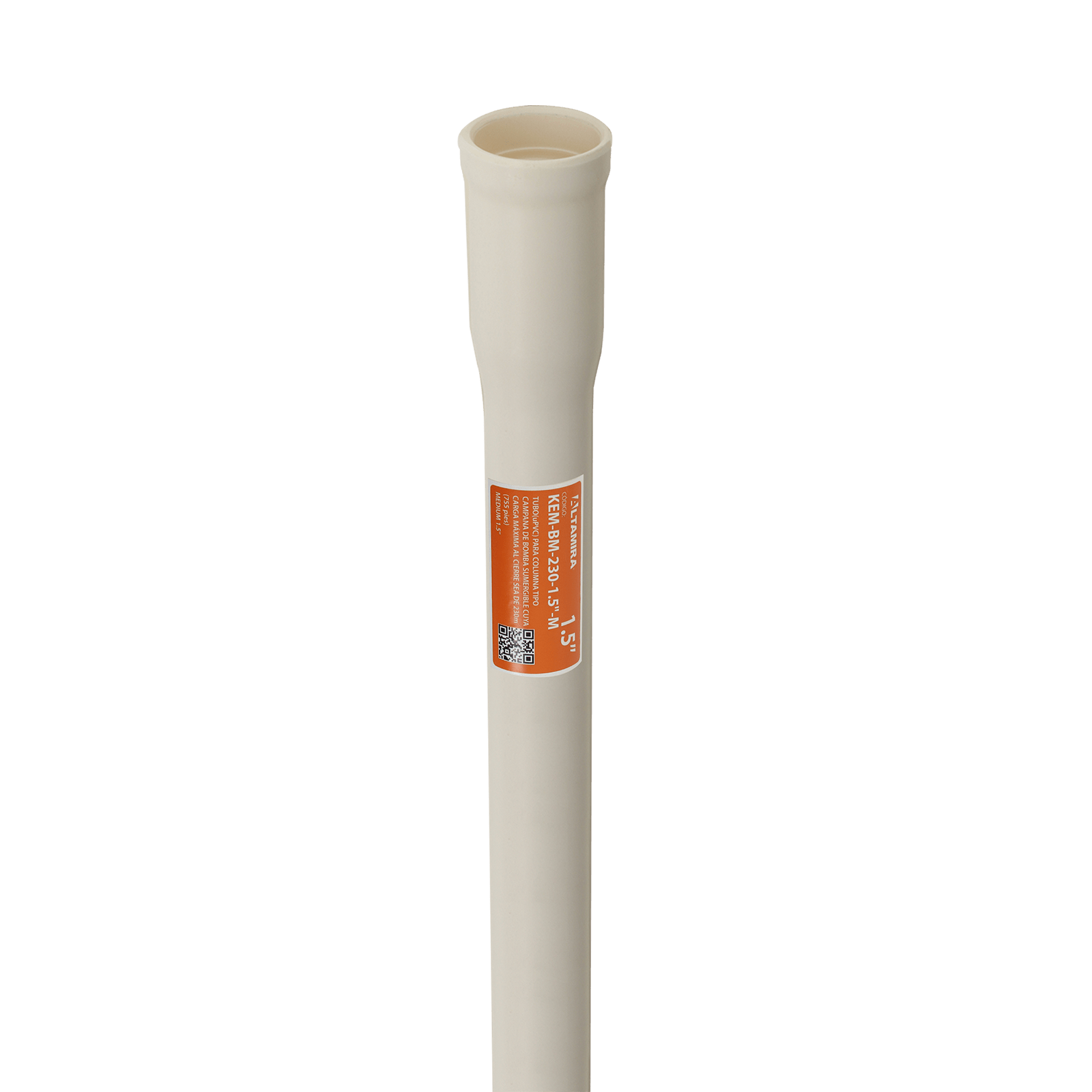 ALTAMIRA Modelo KEM-BM-230-1.5"-M — Tubería para columna 1.5"