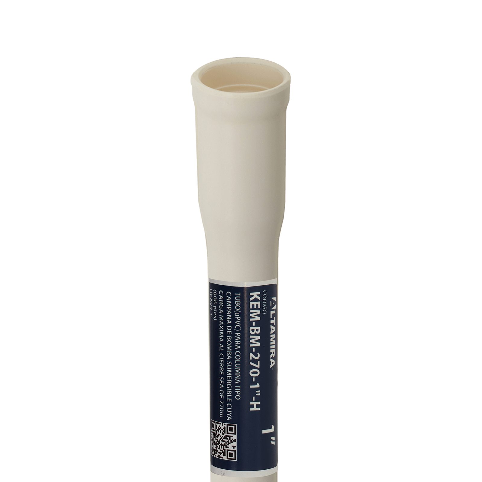 ALTAMIRA Modelo KEM-BM-270-1"-H — Tubería para columna 1"