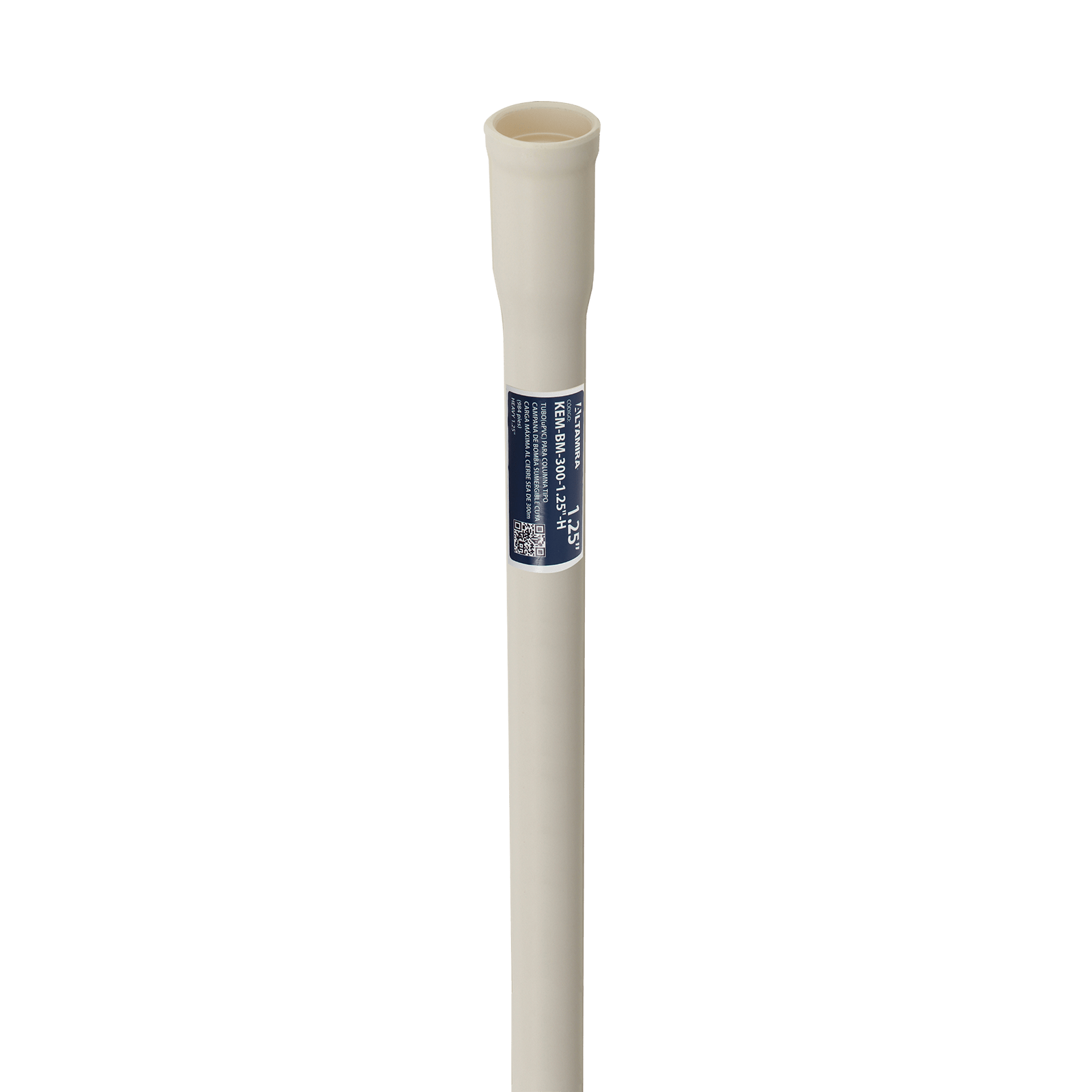 ALTAMIRA Modelo KEM-BM-300-1.25"-H — Tubería para columna 1.25"