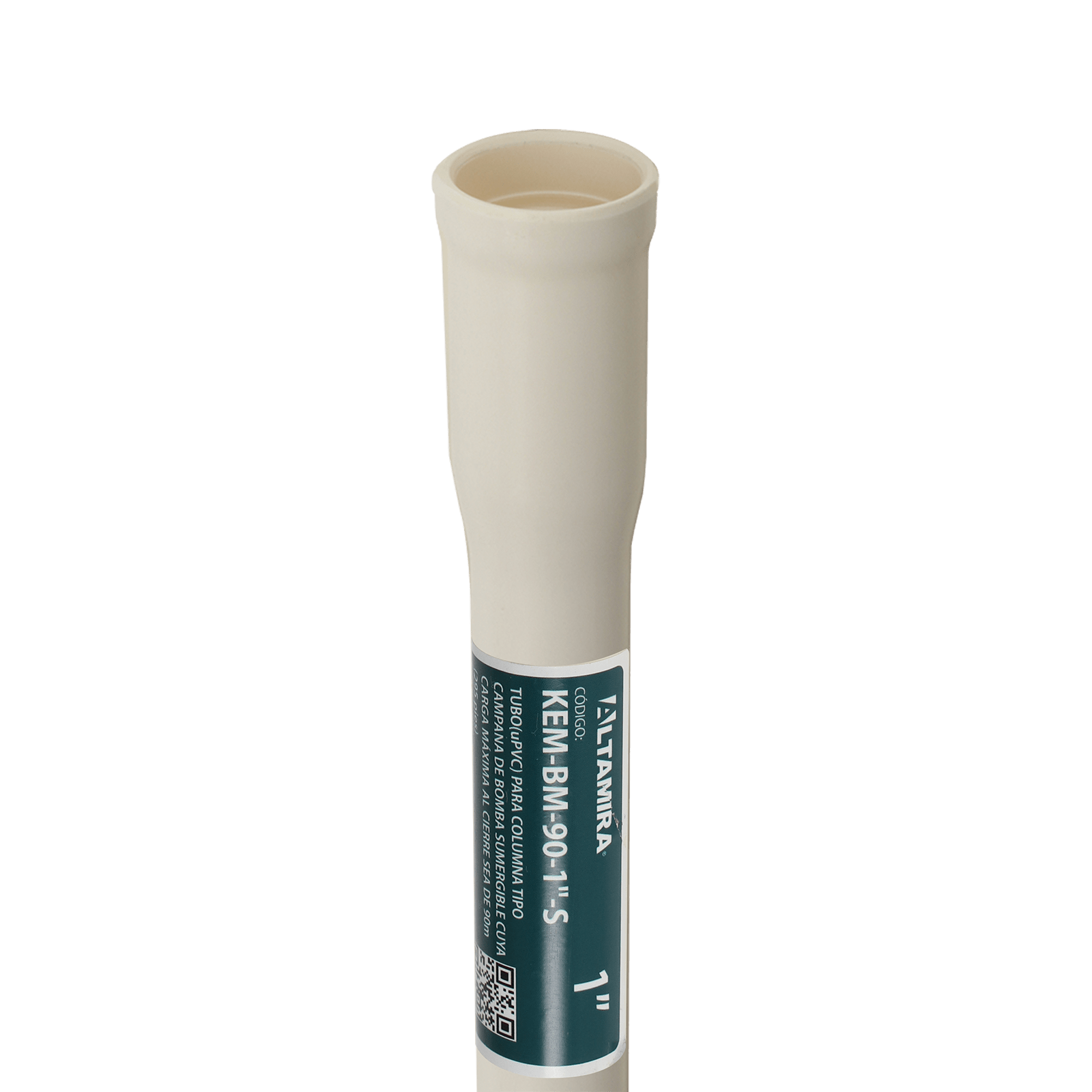 ALTAMIRA Modelo KEM-BM-90-1"-S — Tubería para columna 1"