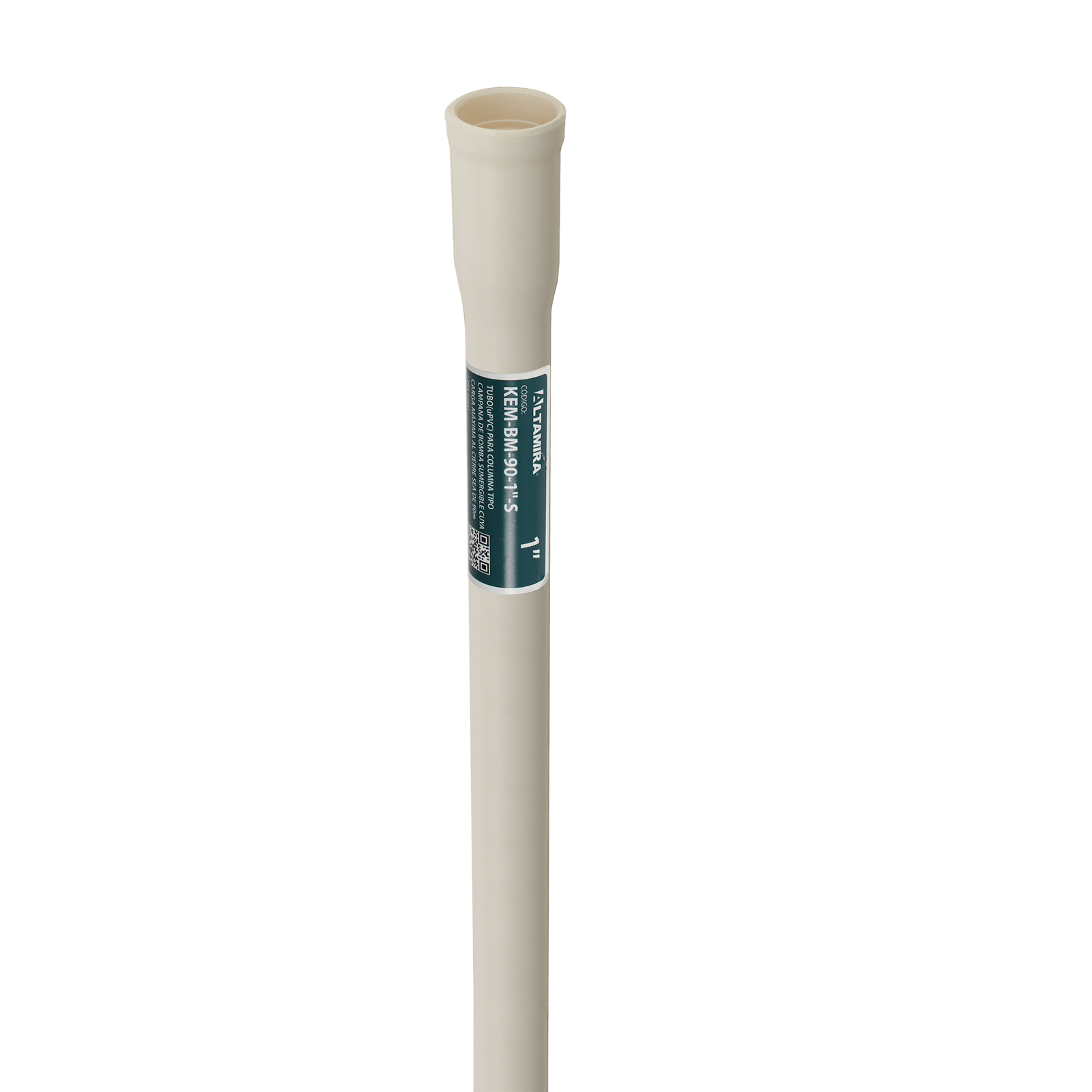 ALTAMIRA Modelo KEM-BM-90-1"-S — Tubería para columna 1"