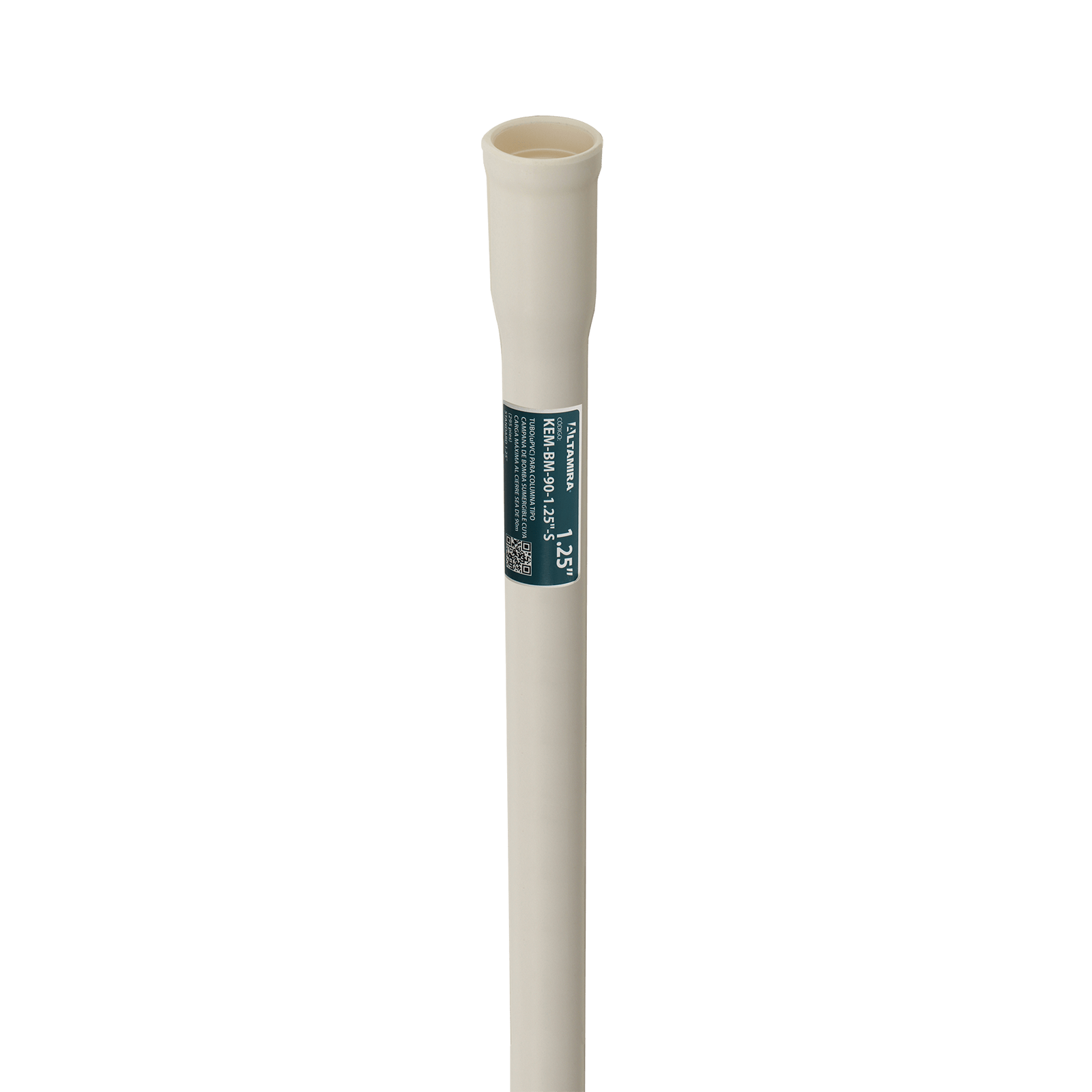 ALTAMIRA Modelo KEM-BM-90-1.25"-S — Tubería para columna 1.25"