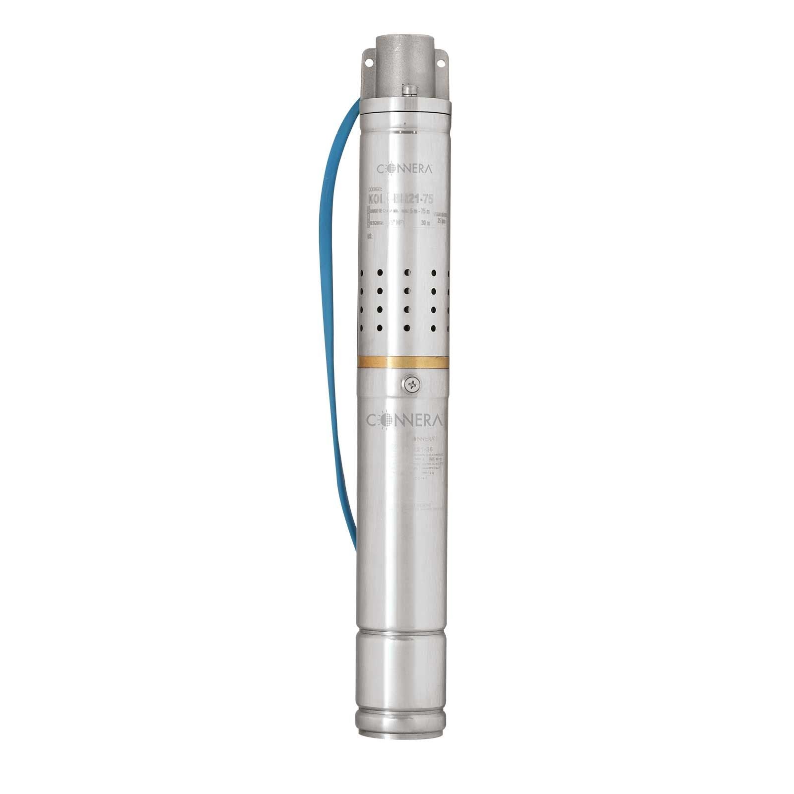 Motobomba solar sumergible. Modelo: KOLOS2-75-21-H