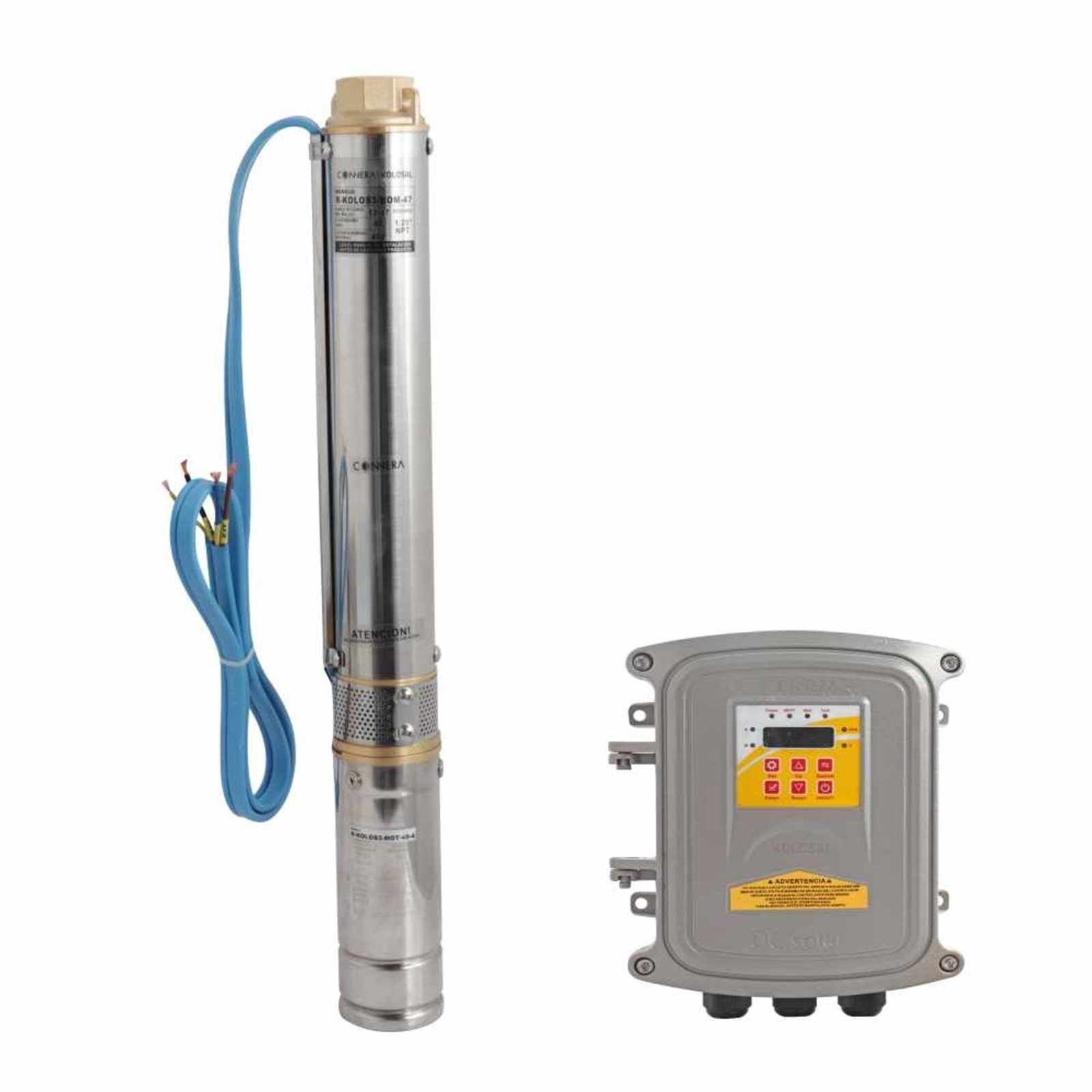 Motobomba solar sumergible. Modelo: KOLOS3-47-40-4