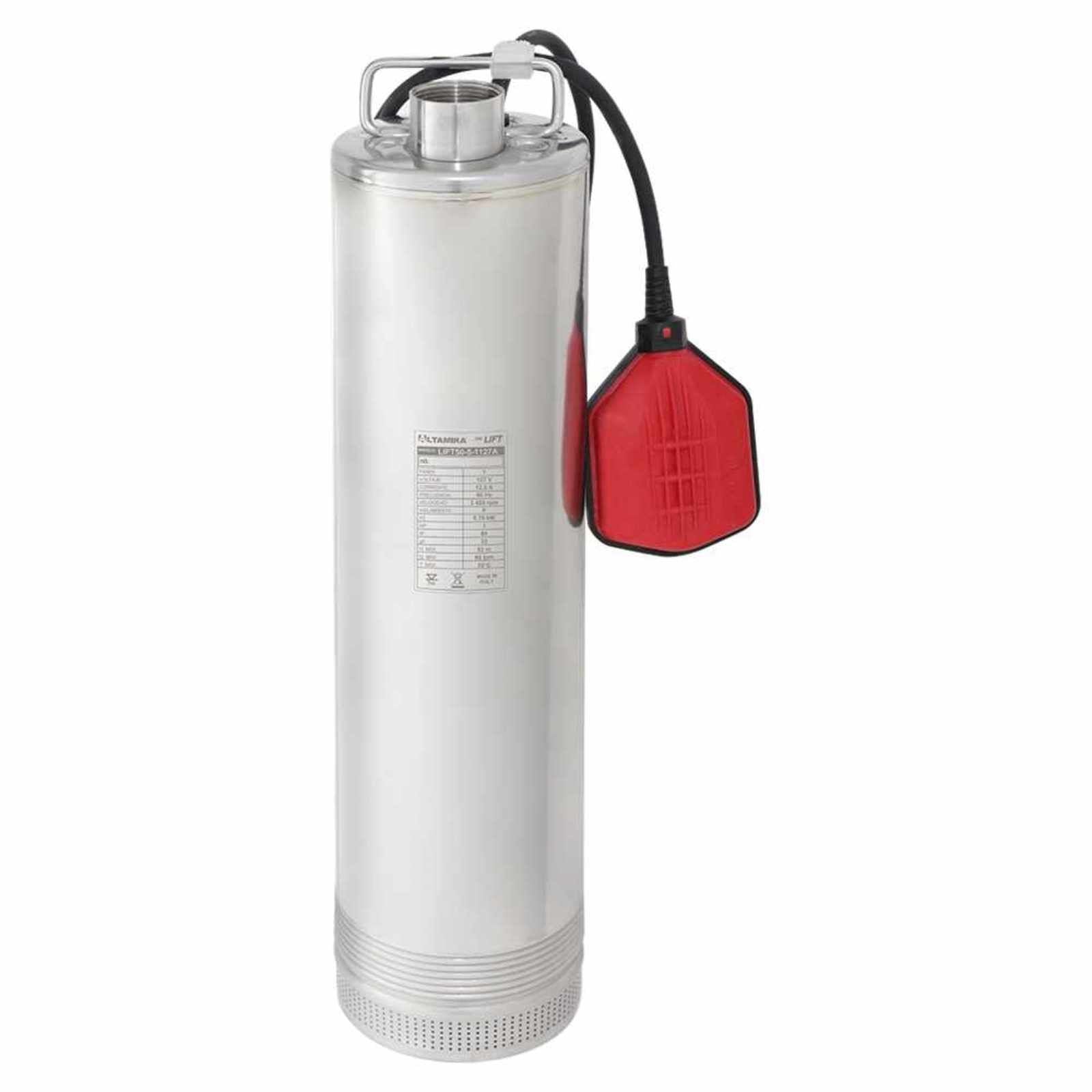ALTAMIRA Modelo LIFT50-5-1127A — Motobomba sumergible para agua limpia 1 HP 5"