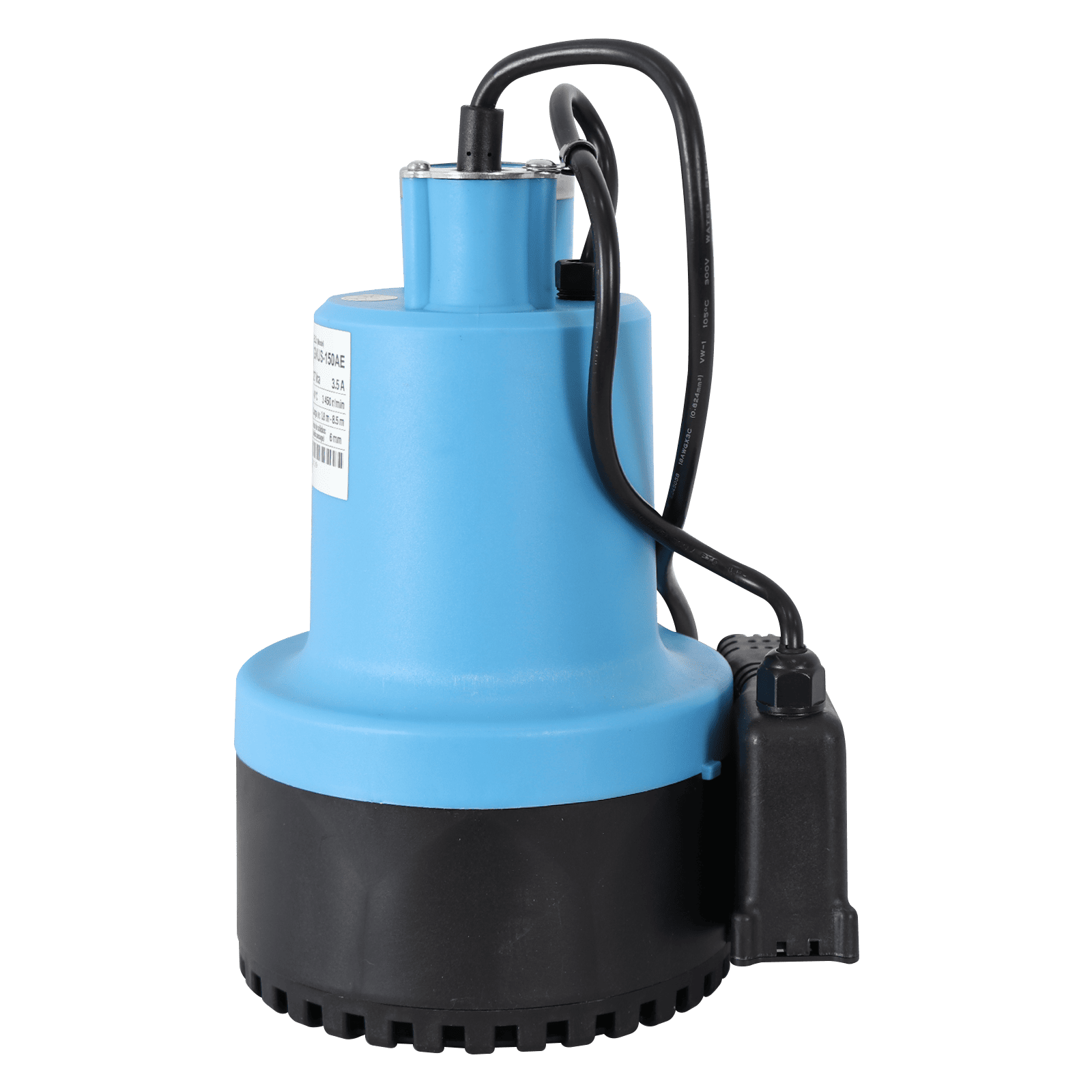 AQUA PAK Modelo MAGNUS-150AE — Motobomba sumergible para achique 0.33 HP
