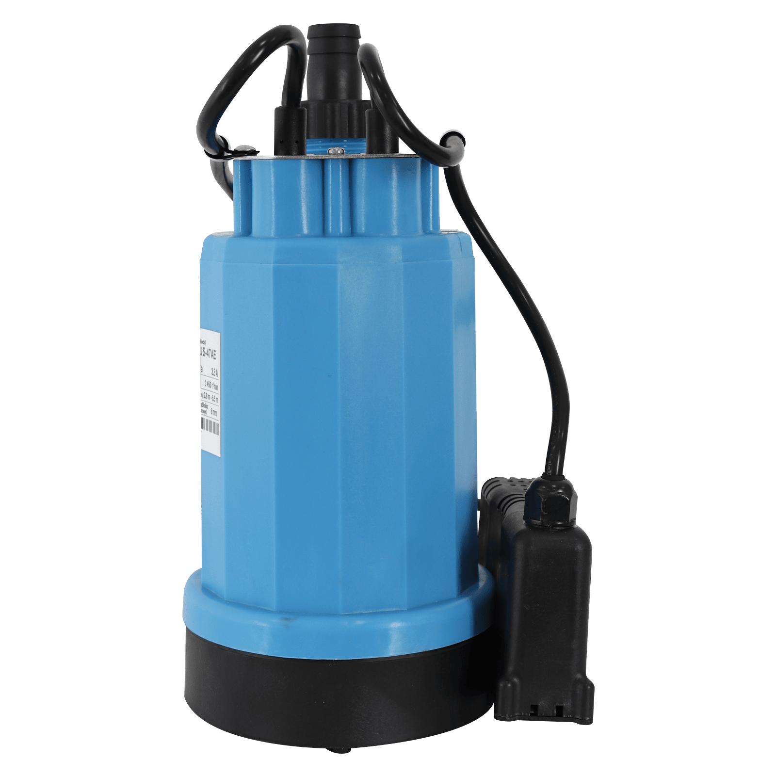 AQUA PAK Modelo MAGNUS-47AE — Motobomba sumergible para achique 0.25 HP