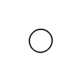 O-ring para tubo de columna. Modelo: ORING TUBOAQP1"
