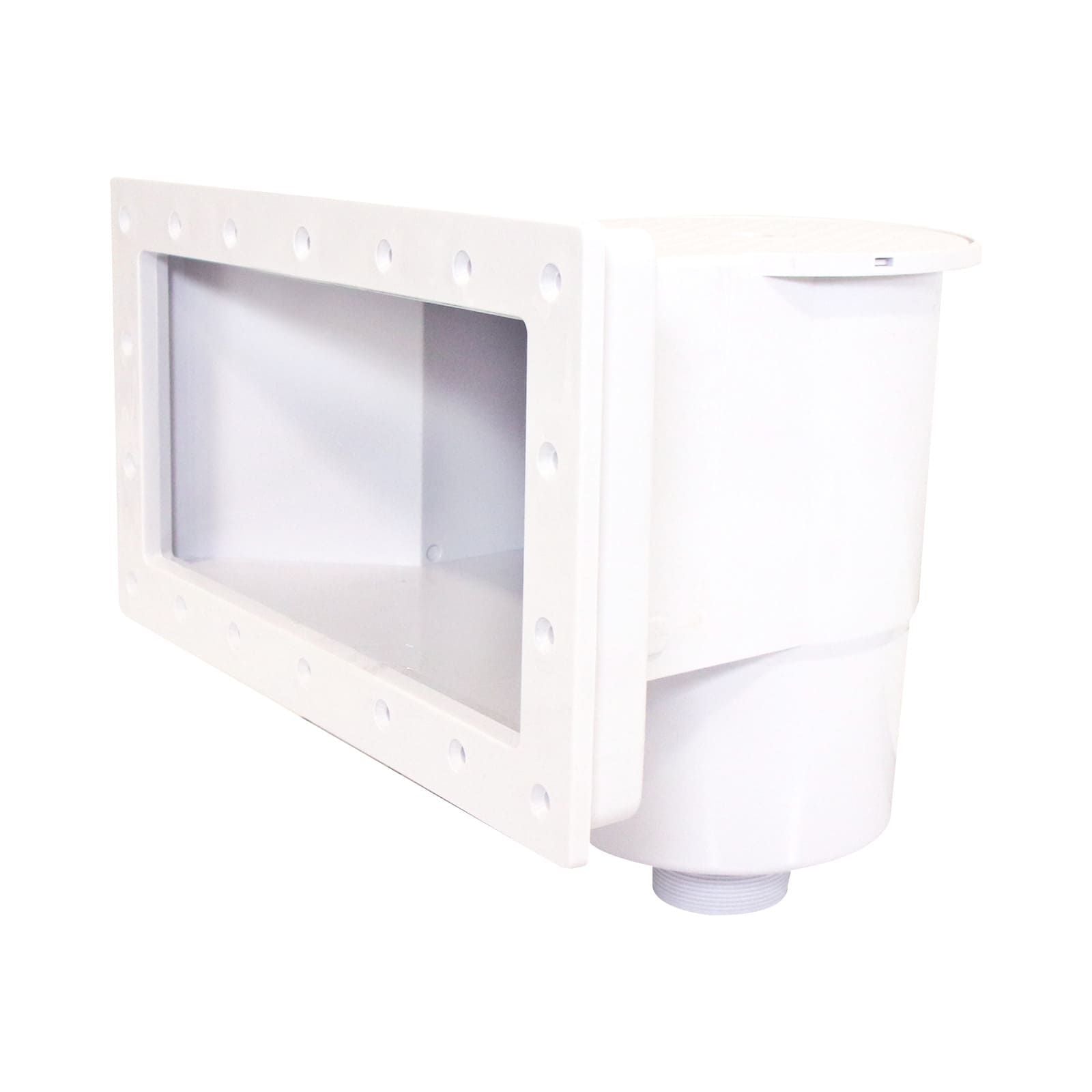 Desnatador de tapa cuadrada con canastilla para piscina. Modelo: PA-DESN-PBF1.5-S30