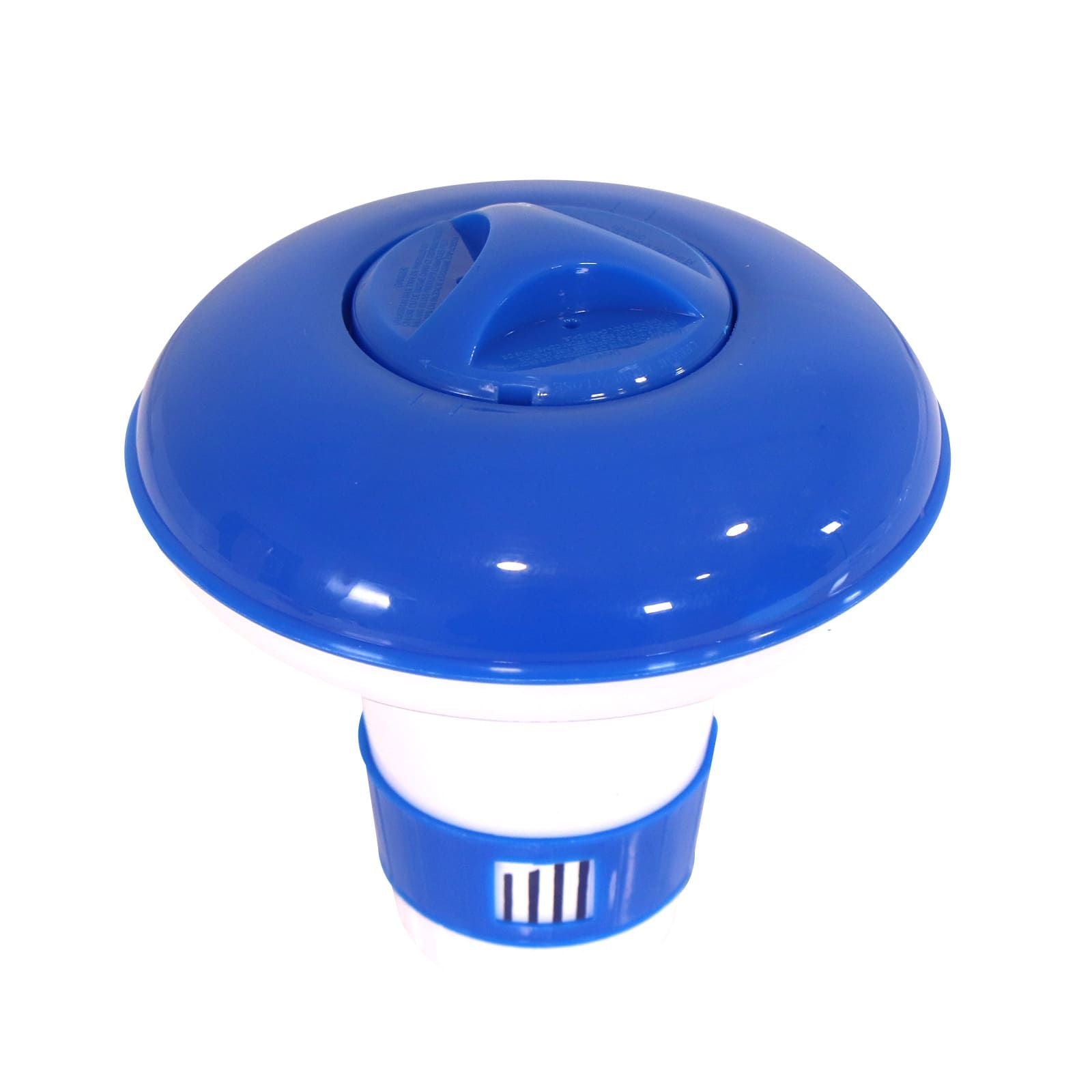 Clorador flotante para piscinas, diametro 5 pulg. Modelo: PA-DISPCL-FLOT5