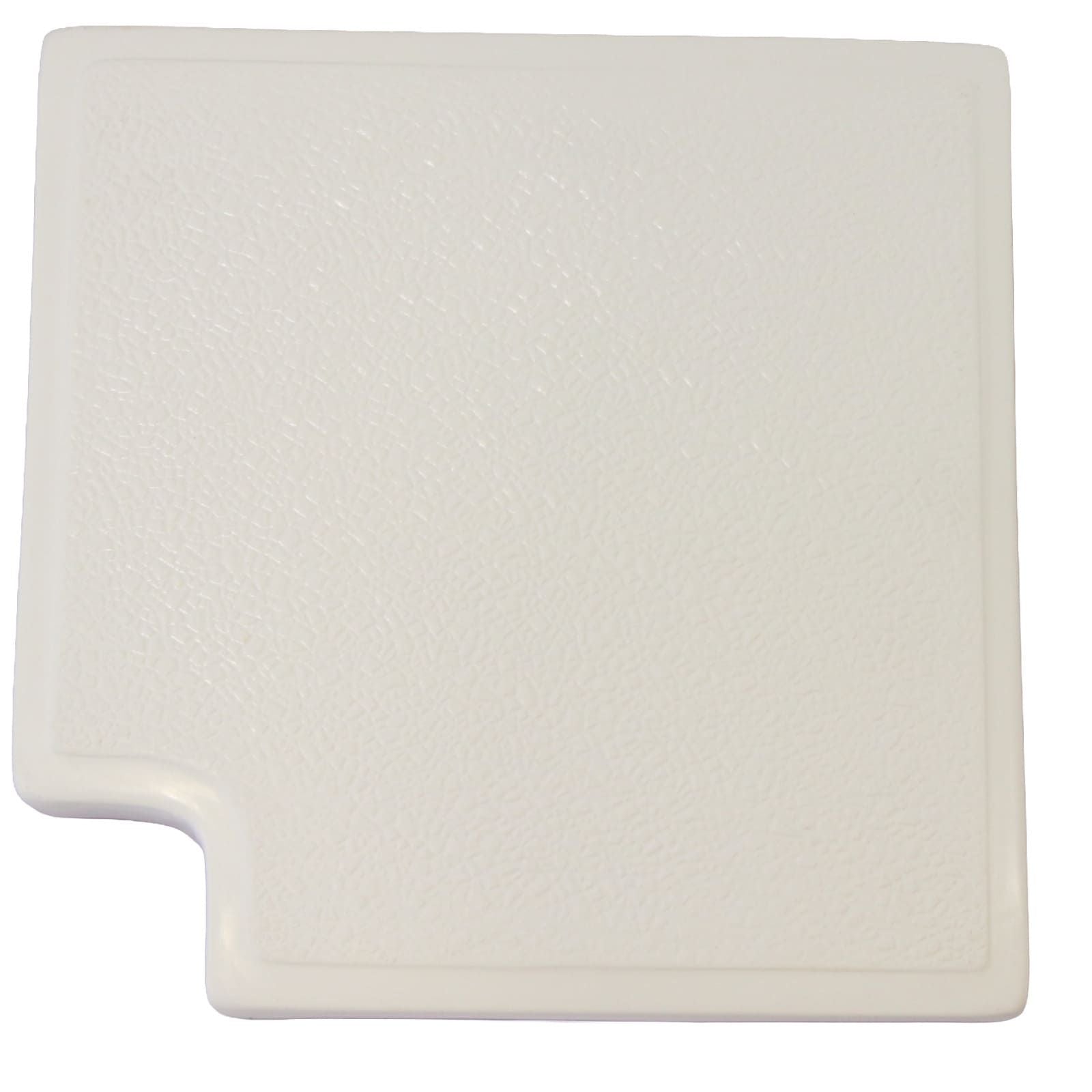 Rejilla de plástico para rebosadero 90°. Modelo: PA-REJREB-PLB20-90