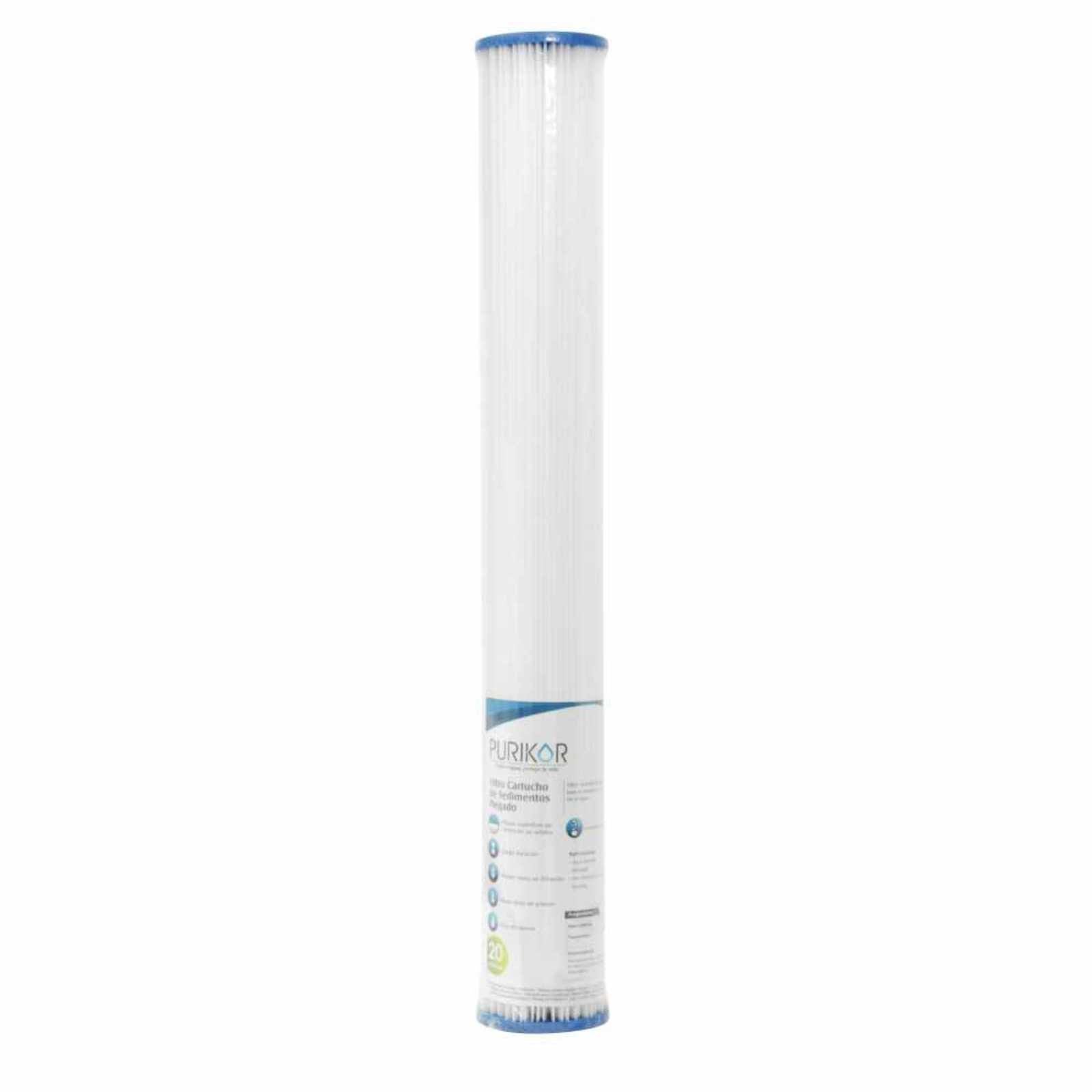 Filtro de cartucho plegable (PL). Modelo: PKCPL2.5X20X20