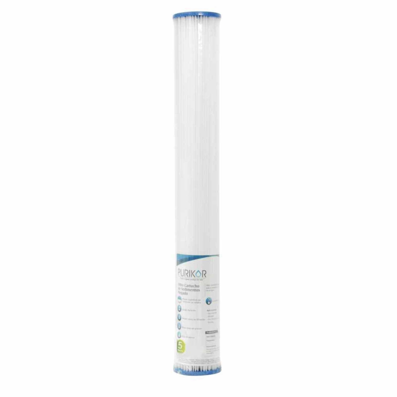 Filtro de cartucho plegable (PL). Modelo: PKCPL2.5X20X5